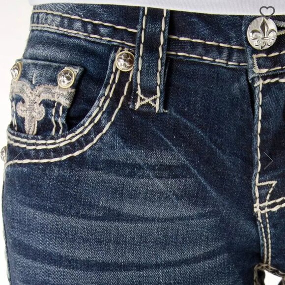 Rock Revival Hana Skinny Stretch Jean size 26 - Picture 3 of 16